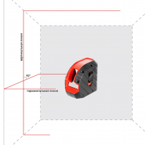 Лазерный уровень ADA ARMO 2D Professional Edition Арт. А00574