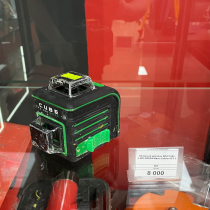 Лазерный уровень ADA Cube 3-360 GREEN Basic Edition Арт. А00560 (Зеленый луч) Б/У