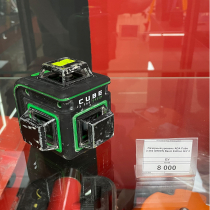 Лазерный уровень ADA Cube 3-360 GREEN Basic Edition Арт. А00560 (Зеленый луч) Б/У